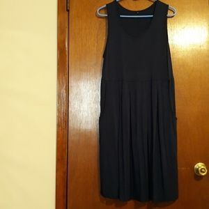 Simple blue dress